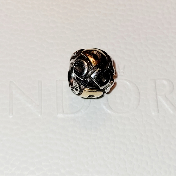 Pandora sterling silver with 14k yellow gold charm - Picture 3 of 3
